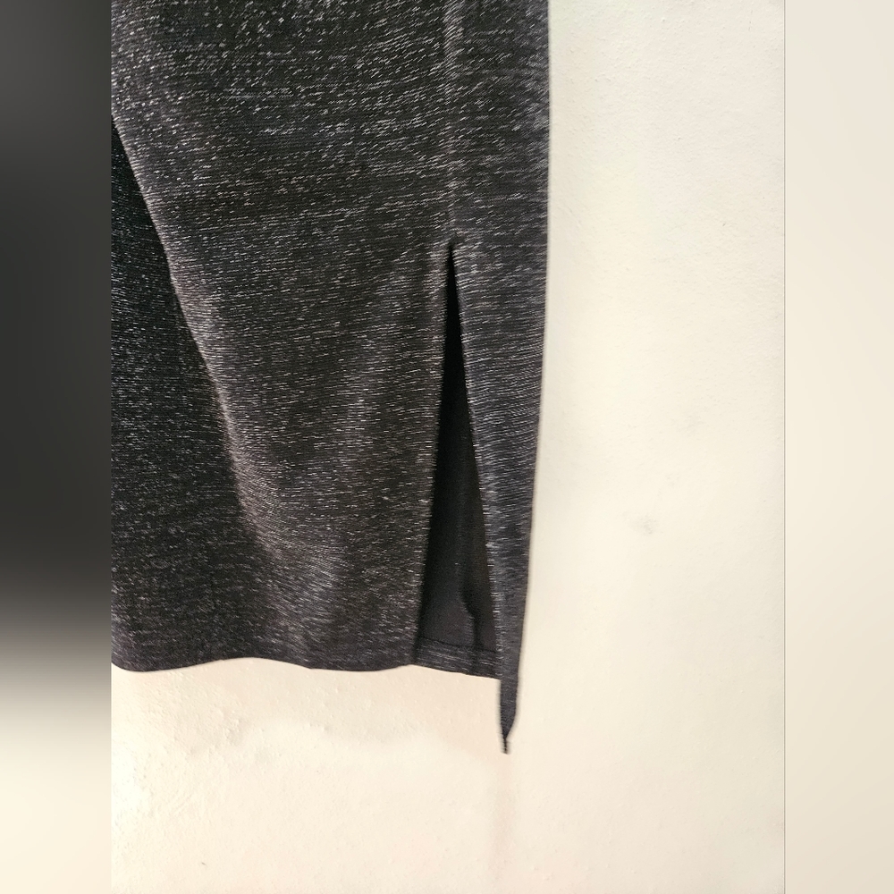 Forever 21 Shimmer Midi Black Dress - Picture 5 of 5